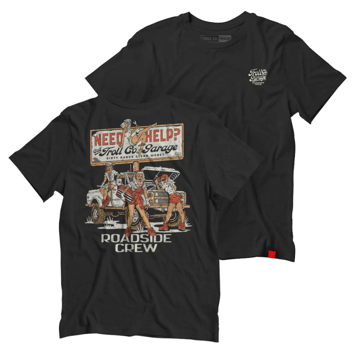 S/S ROADSIDE CREW - BLK